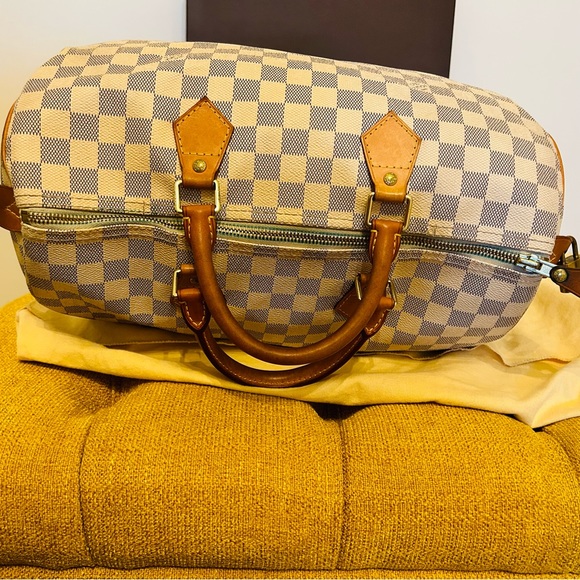 Louis Vuitton Speedy 35 Damier Azur - Picture 7 of 16